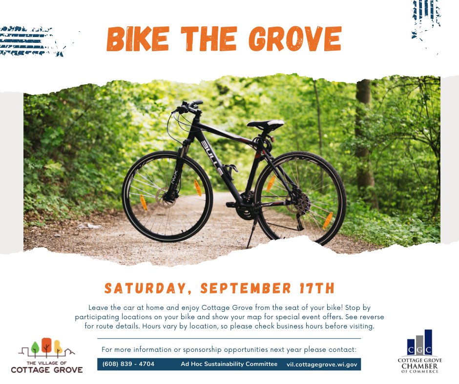 Bike the Grove Map 2022 (Facebook Post)