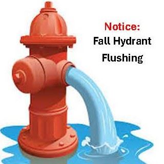 Fall Hydrant Flushing 