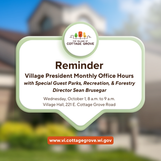 Monthly Office Hours